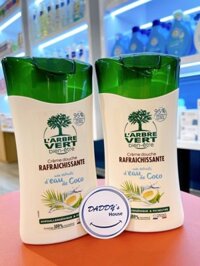 Sữa tắm L'Arbre Vert chiết xuất dừa (250ml)