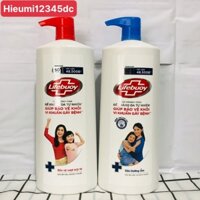 Sữa tắm Lifebuoy 1Kg giúp bảo vệ khỏi 99.9% vi khuẩn và ngăn ngừa vi khuẩn lây lan trên da