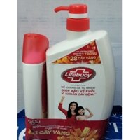 sữa tắm lifebuoy 850g tặng kèm chai sữa tắm nhỏ