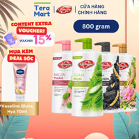 Sữa Tắm Lifebuoy Detox Chăm Sóc Chuyên Sâu Chai 800g - Làm Sạch Sâu, Ngừa Mụn Trên Da
