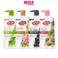 Sữa Tắm Lifebuoy Detox Matcha & Khổ Qua / Tràm Trà & Muối Hồng / Than Hoạt Tính & Cám Gạo 800g