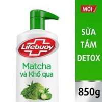SỮA TẮM LIFEBUOY MATCHA VÀ KHỔ QUA 850g