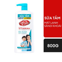 Sữa tắm Lifebuoy Vitamin+ Mát lạnh sảng khoái 800g