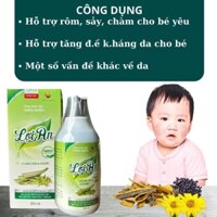 Sữa tắm Lợi An hết rôm sảy cho bé