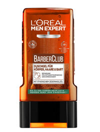 Sữa tắm Loreal Men BarberClub 5in1từ tinh dầu gỗ tuyết tùng hữu cơ