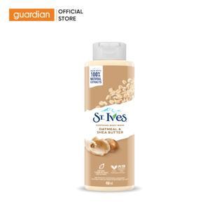 Sữa tắm lúa mạch và bơ St. Ives Oatmeal & Shea Butter body wash 709ml
