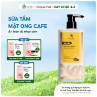 Sữa Tắm Mật Ong Cà Phê Làm Sạch Da Duy Trì Độ Ẩm Tự Nhiên Cho Da Mềm Mịn Cỏ Mềm 350g