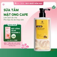 Sữa Tắm Mật Ong Cà Phê Làm Sạch Da Duy Trì Độ Ẩm Tự Nhiên Cho Da Mềm Mịn Cỏ Mềm 350g
