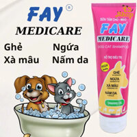 Sữa tắm Medicare Fay 290ml hỗ trợ da lông và nấm cho chó mèo - T3 PETS SHOP