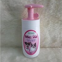 Sữa Tắm Micona Cho Chó Mèo Ngăn Ngừa Nấm Da, Cải Thiện Tình Trạng Lông Chai 200ml
