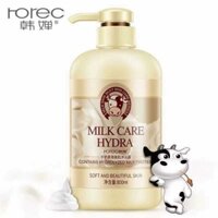 Sữa tắm milk care chuẩn