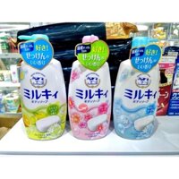 Sữa tắm Milky Body Soap, sữa tắm bò Nhật Bản 550ml