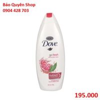 Sữa tắm mịn da Dove Go Fresh Revive 710mL