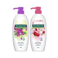 Sữa tắm mịn da PALMOLIVE Body Wash Softness 500g (Phong Lan / Hoa đào)