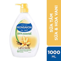 Sữa Tắm Monsavon Chiết Xuất Sữa & Hoa Vani 1L