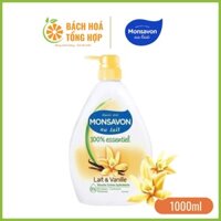 Sữa tắm Monsavon chiết xuất Sữa và Hoa Vani 1L - Bách Hoá Tổng Hợp