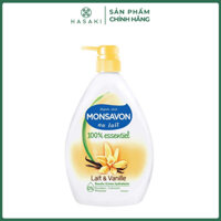 Sữa Tắm Monsavon Chiết Xuất Sữa Và Hoa Vani 1000ml