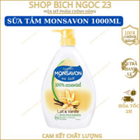 Sữa tắm Monsavon chiết xuất sữa và hoa vani 1000ml
