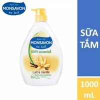Sữa tắm Monsavon chiết xuất sữa và hoa vani 1000ml