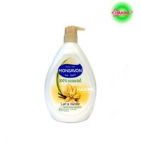 SỮA TẮM MONSAVON - Lait Essentiel Vanille 1000ml