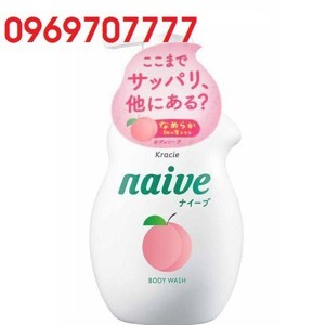 Sữa tắm Naive hương lá đào 530ml