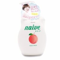 Sữa tắm Naive Kracie Body Wash hương đào 530ml - Nhật Bản