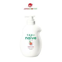 Sữa tắm Naive Nhật Bản hương đào hương chanh hương lô hội thư giãn thoải mái không nhờn chai 530ml
