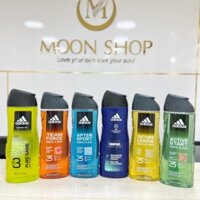 SỮA TẮM NAM ADIDAS 3IN1 BODY HAIR FACE