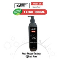 Sữa tắm Nam Airlife For Men FreshAir Công nghệ Nano Vàng Nano Bạc Hương nước hoa tươi mát / Chai 500ML