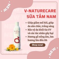 Sữa tắm nam cao cấp IMC V-NATURECARE (190ml) - Hương Gỗ Trầm Ấm, Khử Mùi Cho Nam Giới, Phù Hợp Với Mọi Loại Da