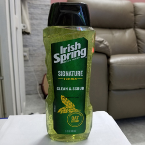 Sữa tắm nam Irish Spring Signature Clean & Scrub 443ml