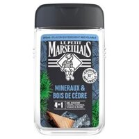 Sữa Tắm Nam Nội Địa Pháp Marseillais 4 Trong 1 Hương Gỗ Hoàng Đàn & Khoáng Chất - 250ml