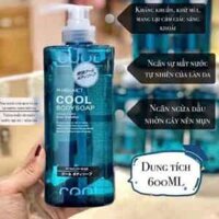 Sữa tắm nam Pharmaact Cool Nhật Bản bình 600ml