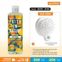 Sữa Tắm Năng Lượng Sảng Khoái Faith In Nature Grapefruit & Orange Energising Body Wash Hương Bưởi & Cam 400ml