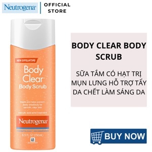 Sữa tắm Neutrogena Body Clear Body Scrub