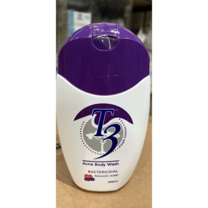 Sữa Tắm Ngăn Ngừa Mụn T3 Acne Body Wash 200Ml