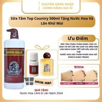 Sữa Tắm Ngựa Top Country 500ml Tặng Lăn Nách 25ml Và Nước Hoa 14ml Thái Lan Giá Tốt - Hinohouse