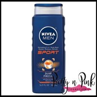 Sữa tắm Nivea Men 250ml của Pháp