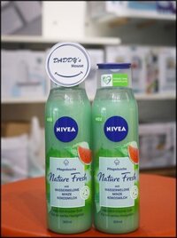 Sữa tắm Nivea Nature dưa hấu, bạc hà, nước cốt dừa (300ml)
