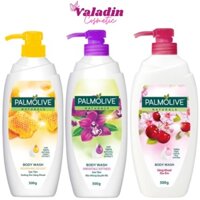 Sữa tắm nữ PALMOLIVE Body Wash Softness 500g (Hoa Lan / Anh đào / Mật ong) - Chai tắm cho nữ