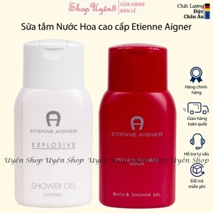 Sữa tắm nước hoa cao cấp Etienne Aigner đỏ