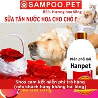 Sữa tắm nước hoa chó mèo SAMPOO.PET loại sữa tắm nước hoa cho thú cưng thơm tho 22h và mượt lông