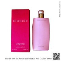 Sữa tắm nước hoa Miracle Lancôme Lait Pour Le Corps 200ml
