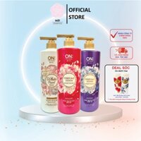 Sữa tắm nước hoa On The Body Perfume hương Classic Pink Violet Dream White Pearl 1KG