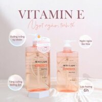 SỮA TẮM NƯỚC HOA SEXY LADY 700ml ( VITAMIN E-NGỌT NGÀO)
