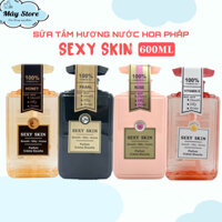 Sữa tắm nước hoa Sexy Skin hương thơm quyến rủ 600ml Pháp
