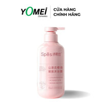 Sữa Tắm Nước Hoa SPES Tinh Dầu Dừa Hoa Sơn Trà Trẻ Hóa Làn Da 500ml
