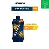 Sữa tắm nước hoa X-Men Fire Active thơm mạnh mẽ chai 650g - Tắm Xmen