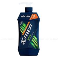 Sữa tắm nước hoa X-Men Wood-thơm lâu sạch sâu, chai (650g).