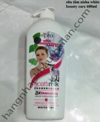 Sữa tắm nysha white beauty care 600ml 14/1, 12/1